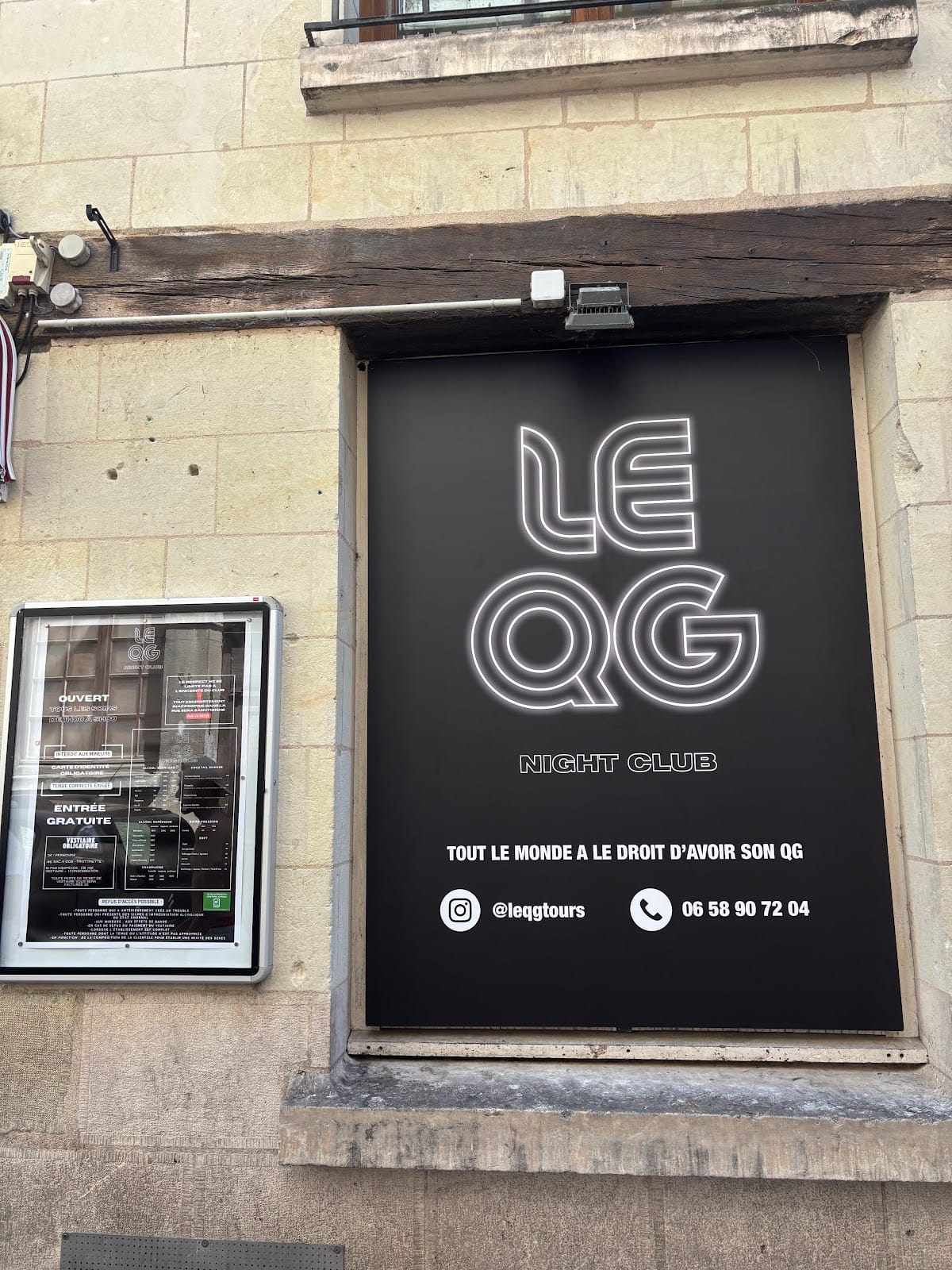 Le QG, boîtes de nuit à Rue de la Monnaie, Tours
